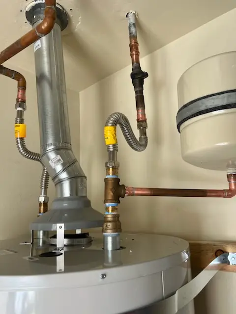 Water heater installation and plumbing repair in Pine View