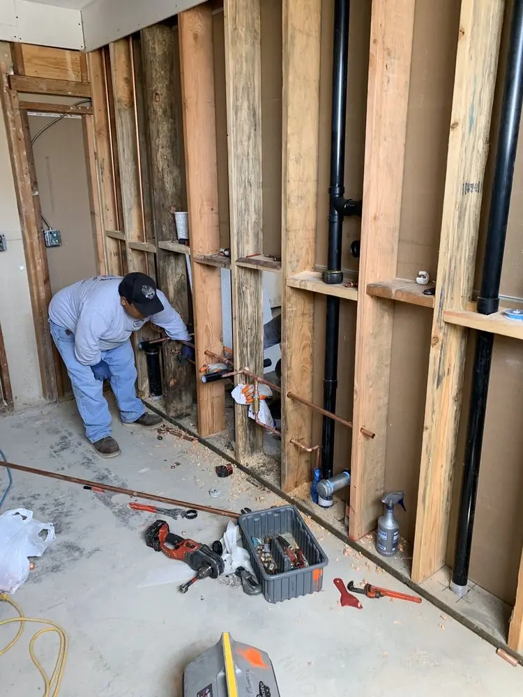 Commercial rough-in plumbing for Trenchless Sewer Repair in Pine View